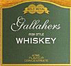Gold Medal Gallahers Irish Whisky